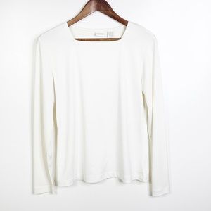 Vtg White Cherokee Dress Shirt